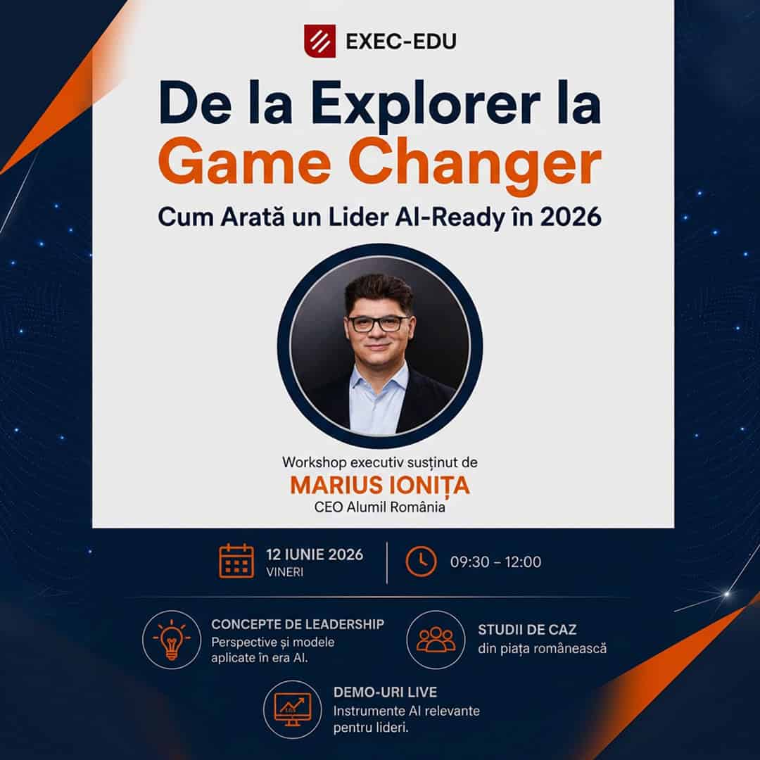 EXEC-EDU, De la Explorer la Game Changer, iunie